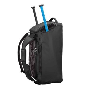 Black sports travel bag